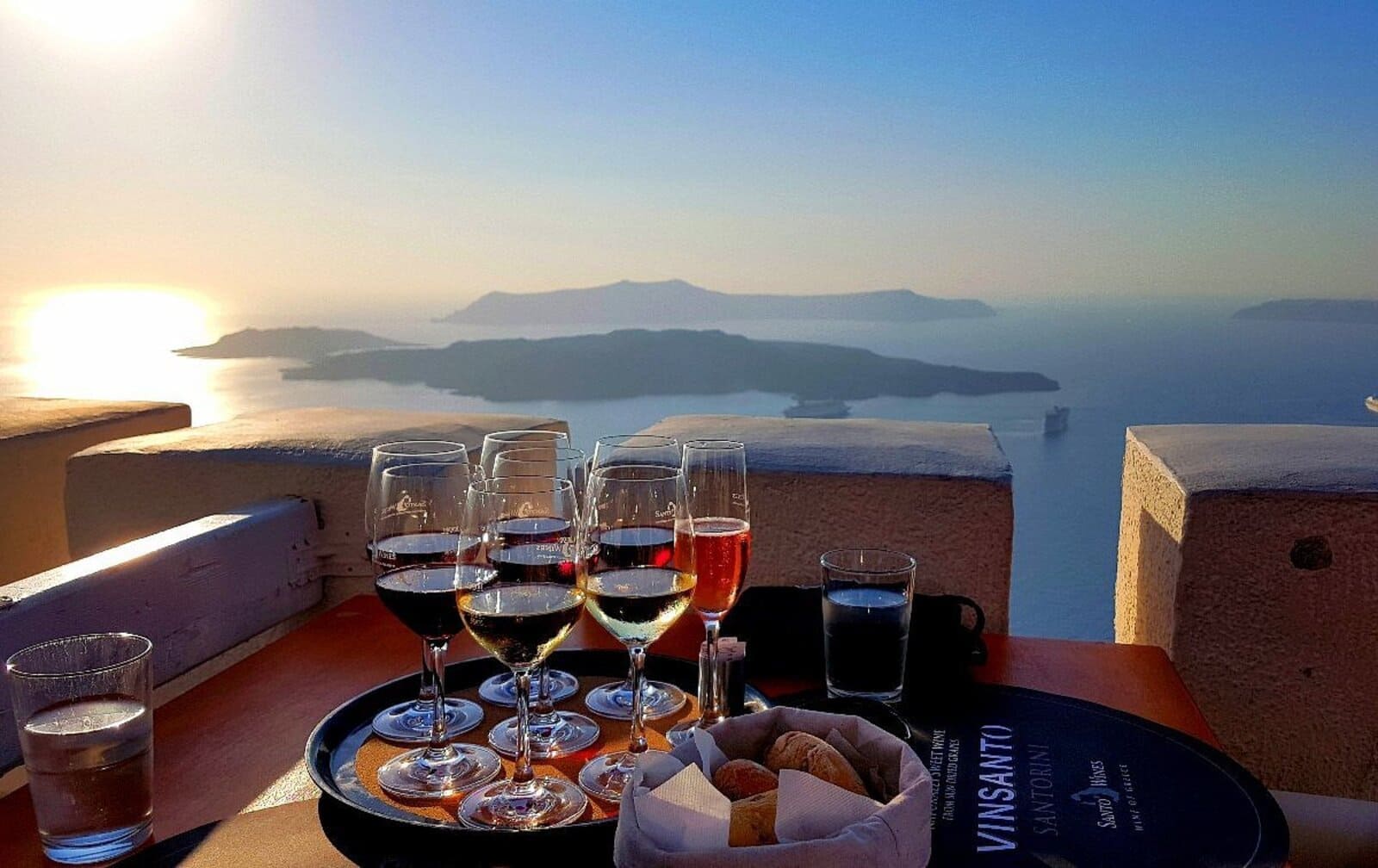 Restaurant de Santorini