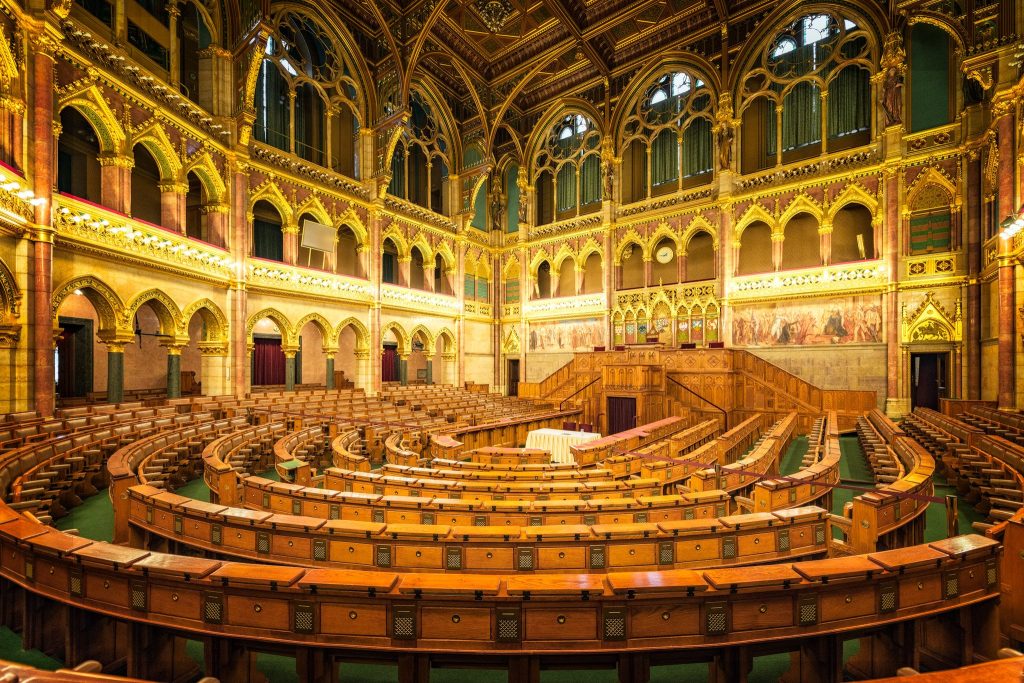 Parlament de Budapest interior