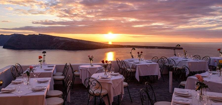 Restaurant de Santorini