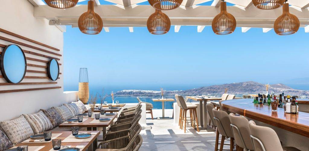 Restaurant de Santorini