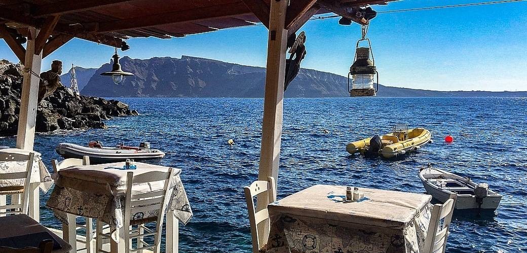 Restaurant de Santorini